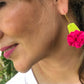 Large Trapezoid Back- Picture  shown with Kidney ear wires. Currently not available.  In stock earrings are with  French hooks